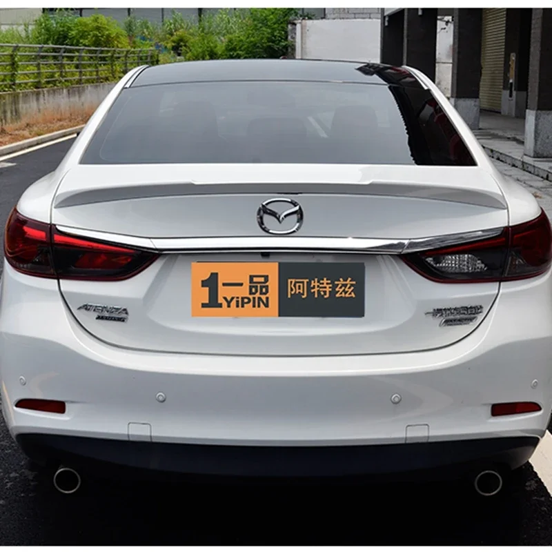 Задний спойлер (антикрыло) из ABS-пластика для Mazda 6 Atenza цвет грунтовки 2014-2017 гг
