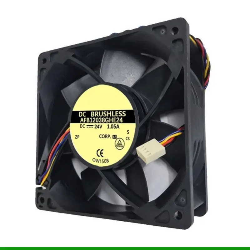 

U55C 120x120x38mm 24V 1.05A Тихий компьютерный вентилятор ПК Вентилятор для корпуса компьютера GPU CPU