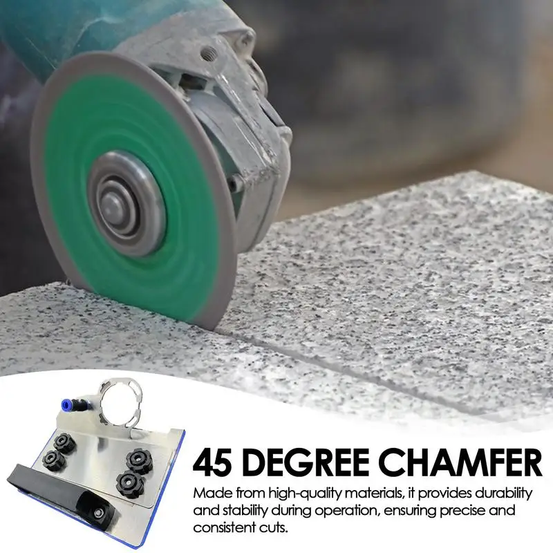 100Type Angle Grinder Stand For Tile 45 Chamfer Cutting Portable Chamfering Tool For Angle Grinder Ceramic Tile Chamfering Frame