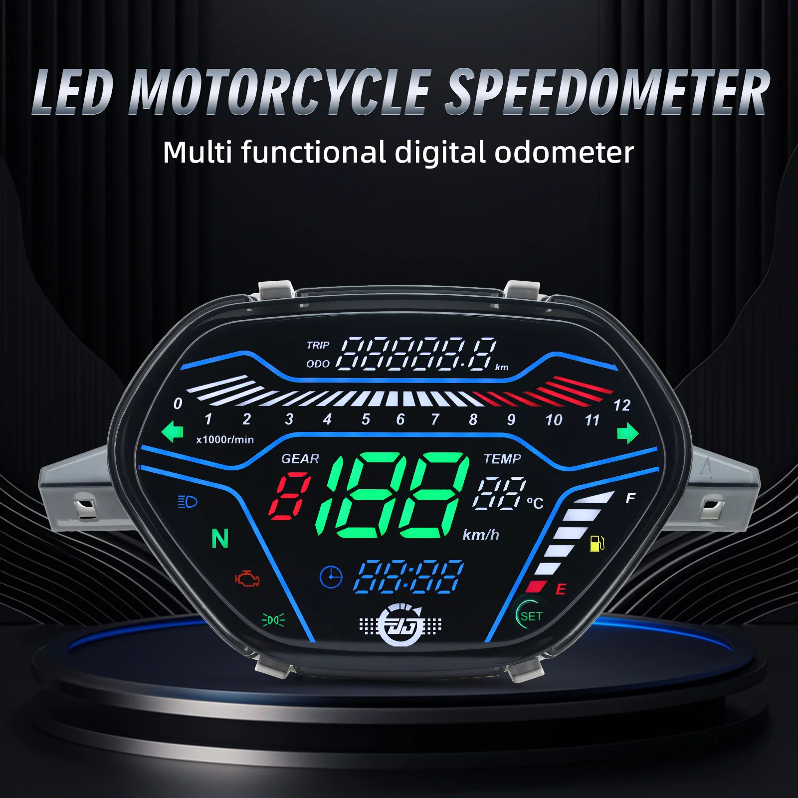 Universal Motorcycle Meter Speedometer Digital OdometerFor EX5 Class1 CX DX Honda Wave100 CD110 Alpha Ori Tokyoda DY110-2F