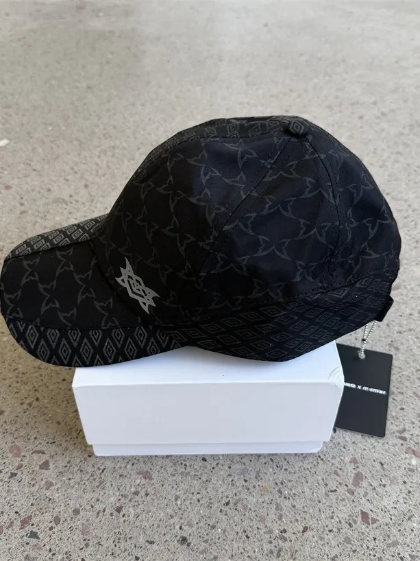 Mertra Embroidered Cap Flat Brim Casual Unisex Sunshade Hat