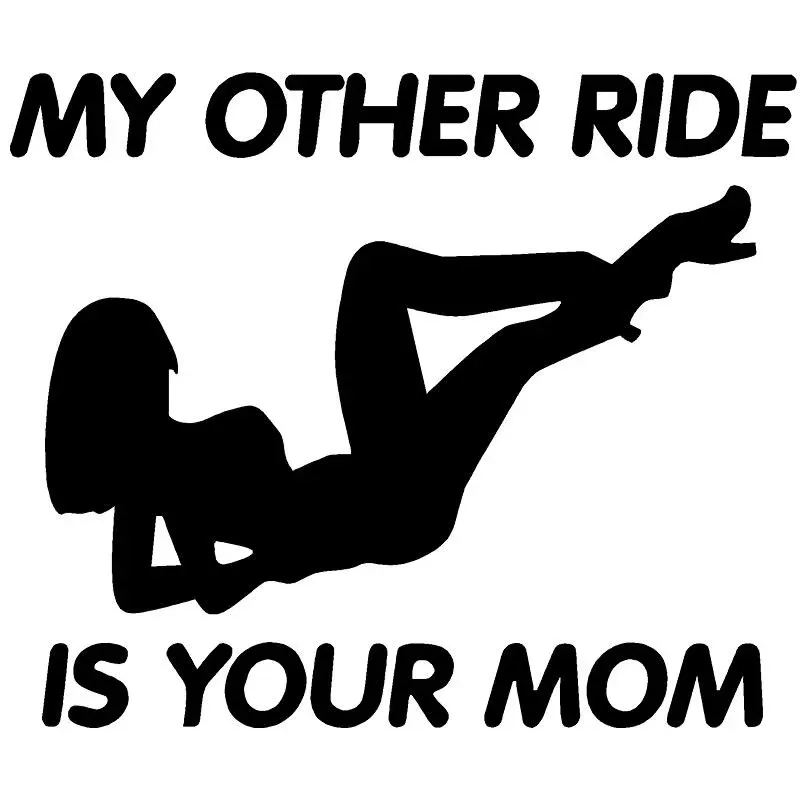 

15 * 12.5cm Beautiful Design for My Other Amusement Facilities Windows, Bumpers, Motorcycle Accessories, Vinyl Car Stickers