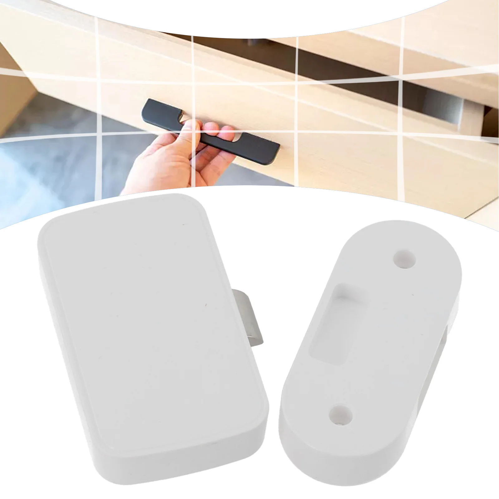 Fechadura inteligente para gaveta e armário, fechadura sem chave para casa e escritório, controlada por aplicativo para desbloqueio instantâneo e segurança aprimorada