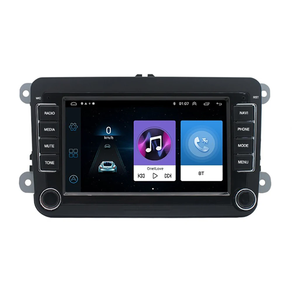 7 Inch 2 Din Auto Radio IPS Capacitive Touch Screen Digital Carplay Mp5 Player With BT USB FM Car MP5 Player for VW Cars