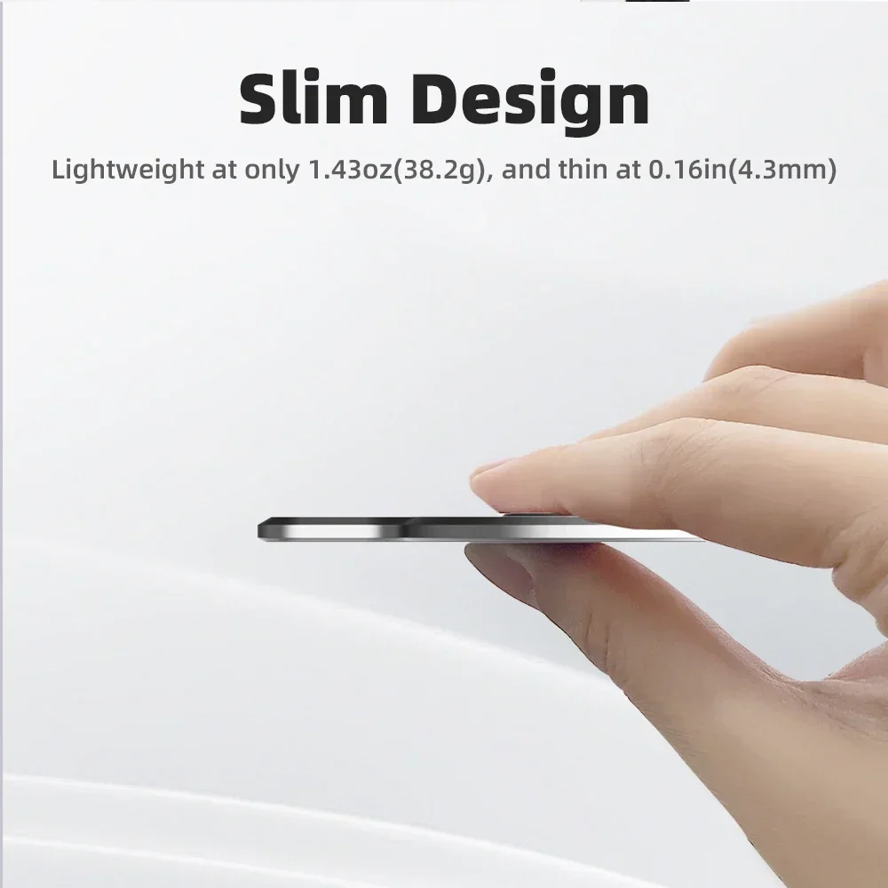 قوس قاعدة مغناطيسي لـ Insta360 Flow Pro ، Magsafe Gimbal ، سبائك الألومنيوم ، حامل متوسع ، تحرير سريع ، ملحق محول