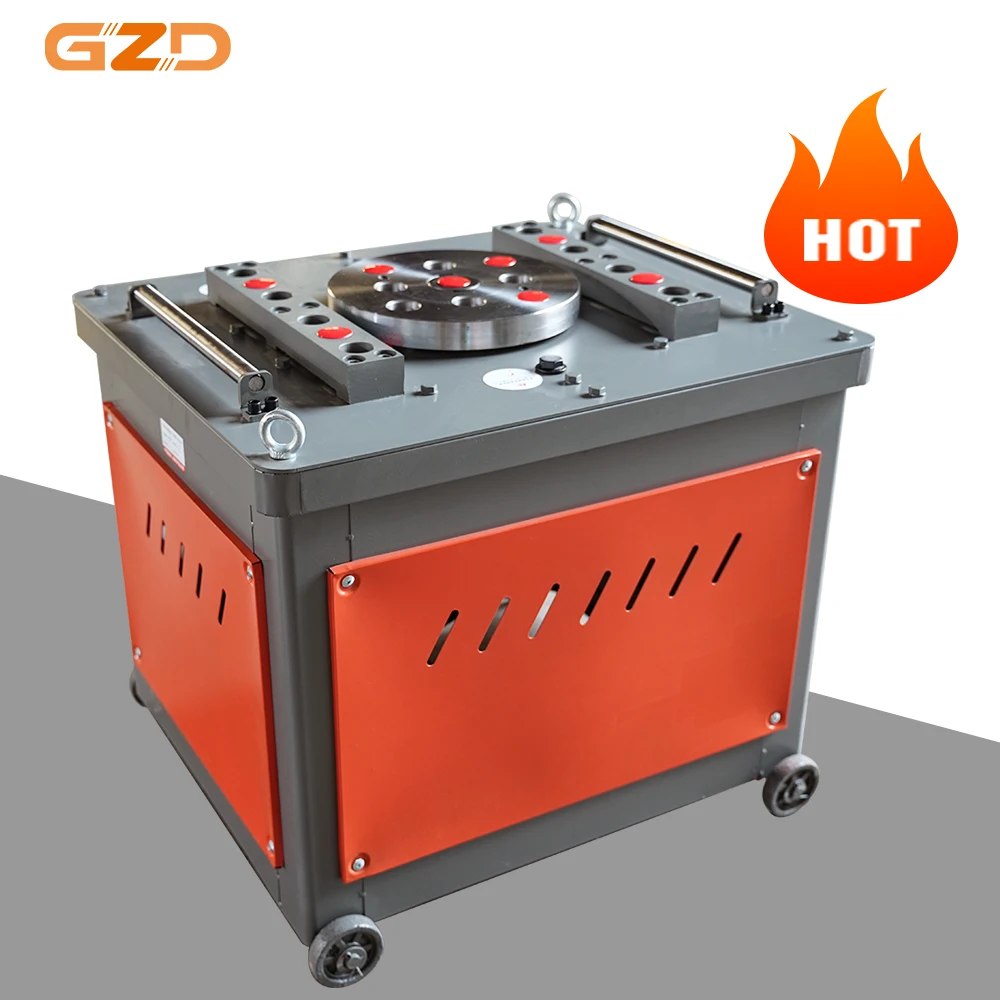 High-Efficiency Steel Bar Bending Equipment GW40 380V/220V Electric Rebar Bender