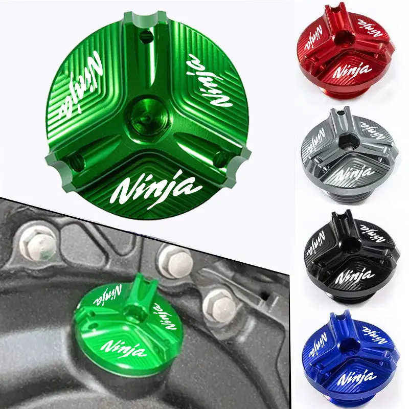 2026 For Kawasaki Ninja400 Ninja650 Motorcycle Oil Tank Cap Brake Fluid Reservoir Cover Accessories Ninja 650 Ninja 400