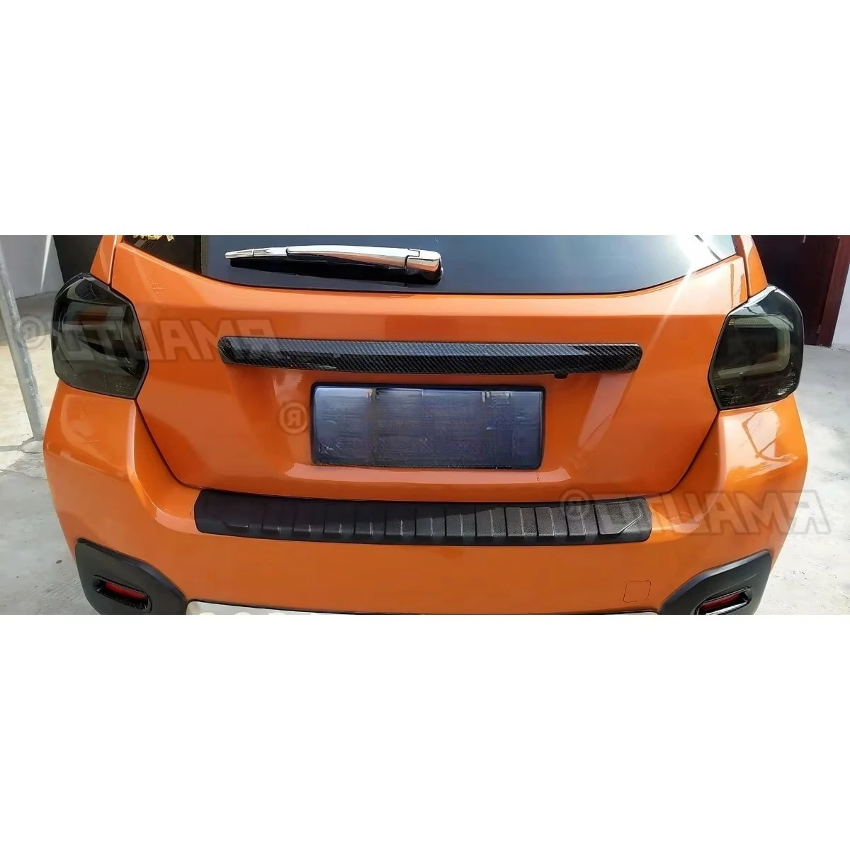 

Original Factory Resin Rear Guard Plate Outer Bumper Pedal Rear Trunk Guard Plate Body Kit For Subaru XV 2012-2017 2018-2023