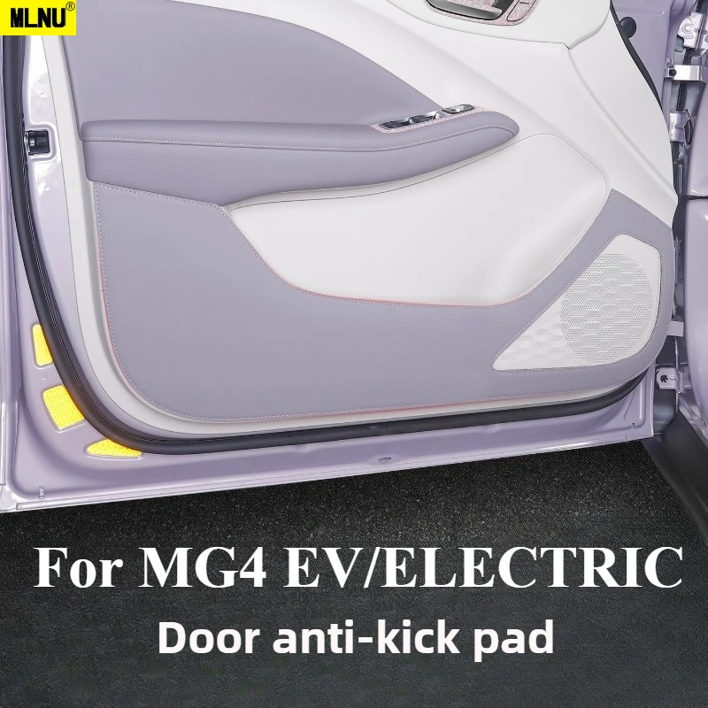 

Door Kick Pad For MG4 EV/ELECTRIC Accessories 2025-2026-Premium Leather Fabric,Scratch-Resistant,No Displacement Dust-Proof