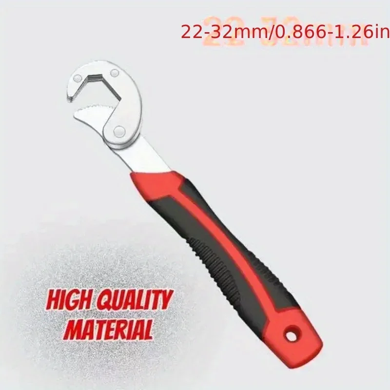 6-32mm Multifunktions-Verstellbarer Universalschlüssel mit Rutschfestem Griff Allzweck-Schraubenschlüssel für Haushalt, Klempner und Autoreparatur – Detail 3