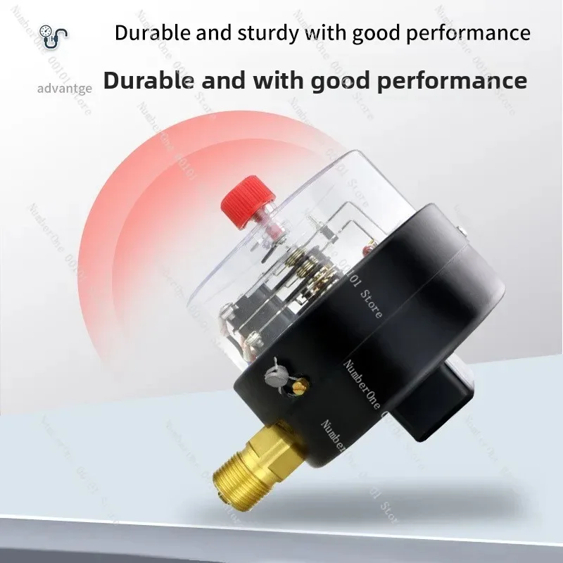 Electric Contact Pressure Gauge YXC100 Automatic Control Pump Pressure Measuring Housing Instrument