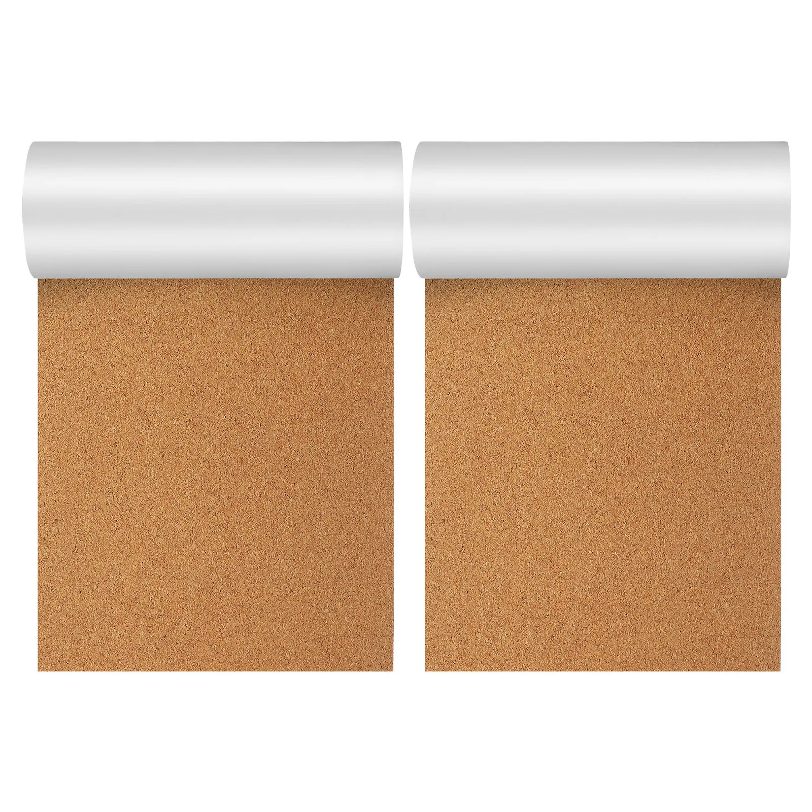 2Rolls Self Adhesive Cork Panels For Cork Board For Office Wall Craft Room Organizers Sheet 20CM 200Cm 2MM