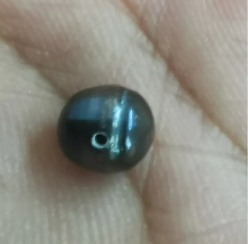 

Charm 6.525x7.569mm Black Loose Pearls Full Drilled DIY