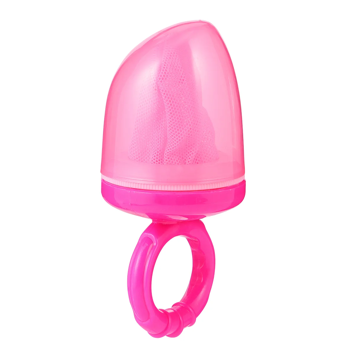 1PC Fruit Vegetable Soothing Pacifier Baby Chewing Mesh Bag Baby Feeder for More Than 6 Months Baby Use ( )