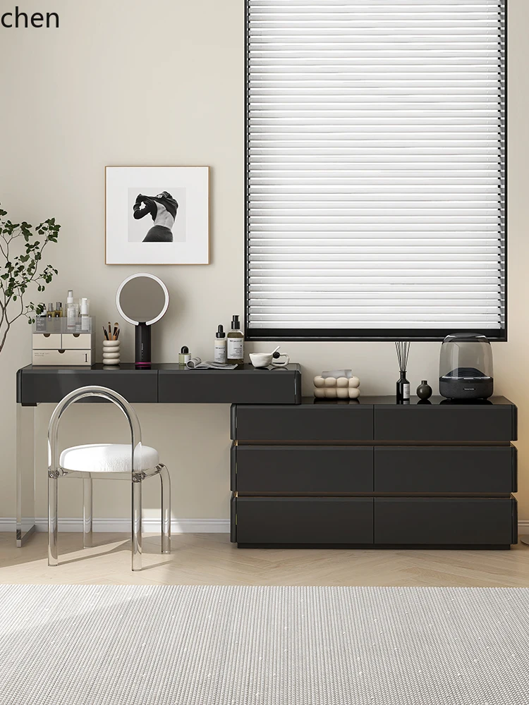 

ZML chest integrated simple bedroom bedside cabinet storage dressing table