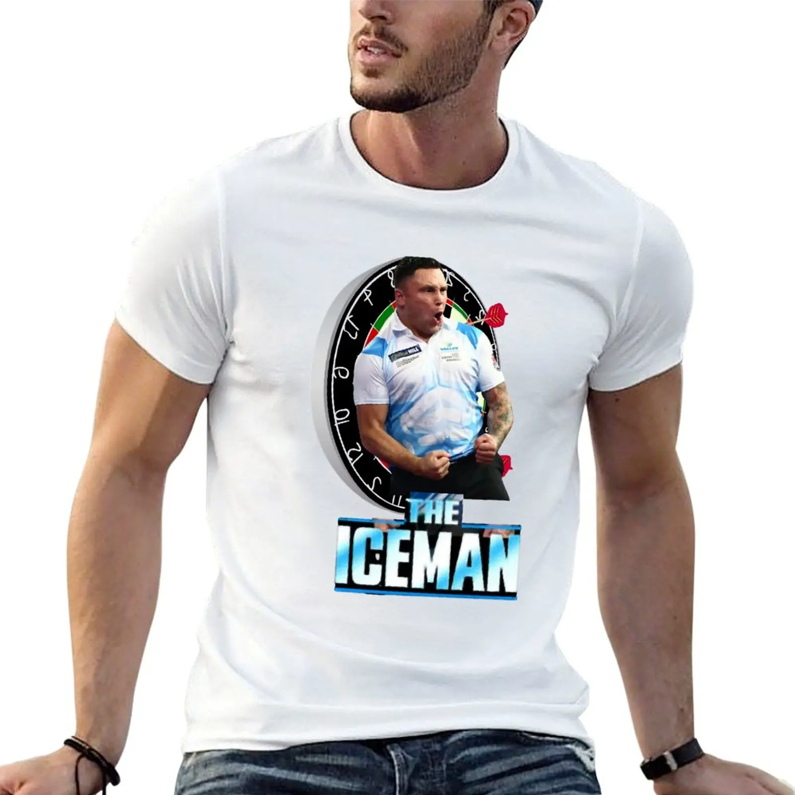 Gerwyn price Darts Wales Gerwyn price Gerwyn price the iceman darts player lover T-Shirt Holiday Party Tee Shirt
