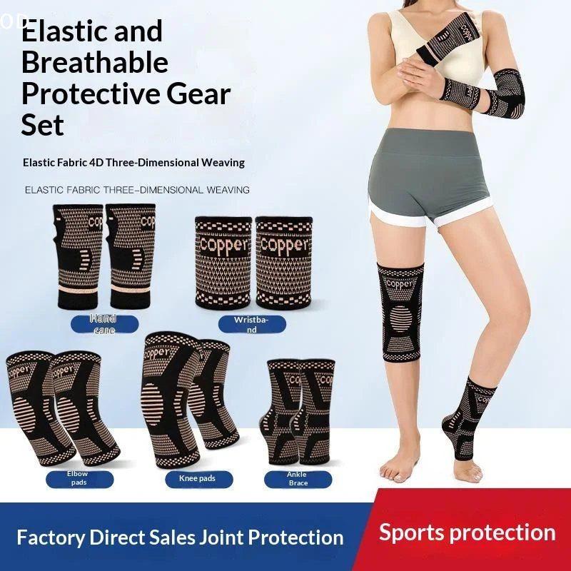 1PC Copper Knee Brace For Support-Copper Knee Sleeve For Knee Pain Compression Sleeve For Sports,Knee Pain Relief