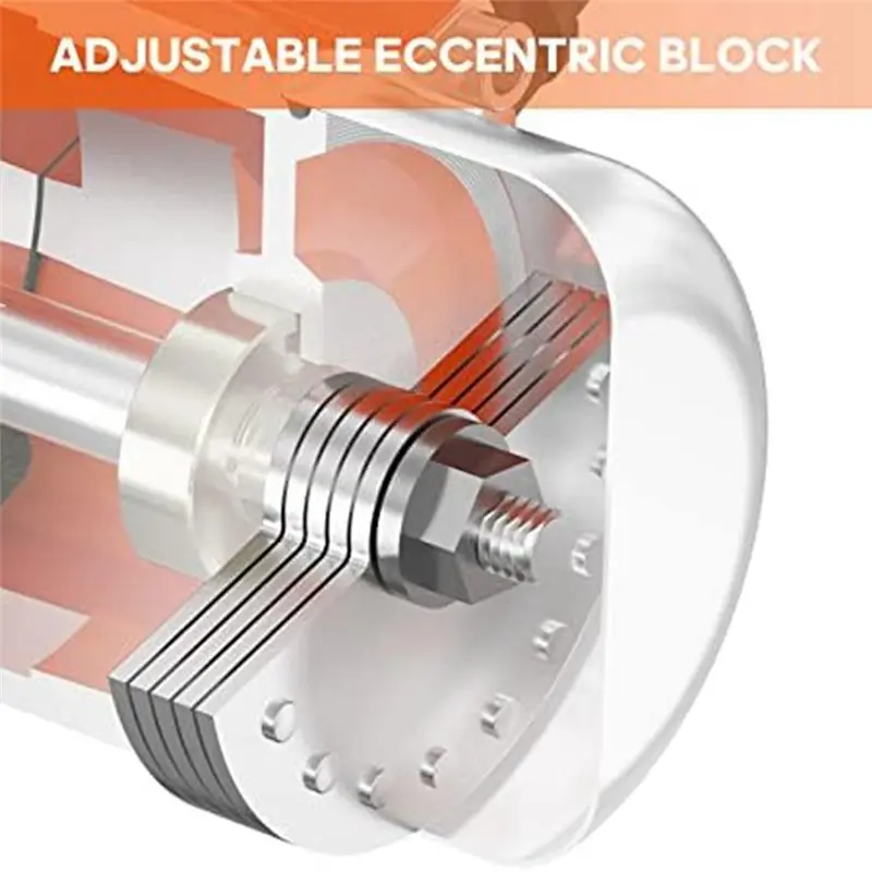 A79I 40 واط محرك اهتزاز هزاز الخرسانة ، 110 فولت 3600 دورة في الدقيقة محرك اهتزاز مقاوم للماء تهتز مرحلة واحدة لطاولة شاكر ، Dur