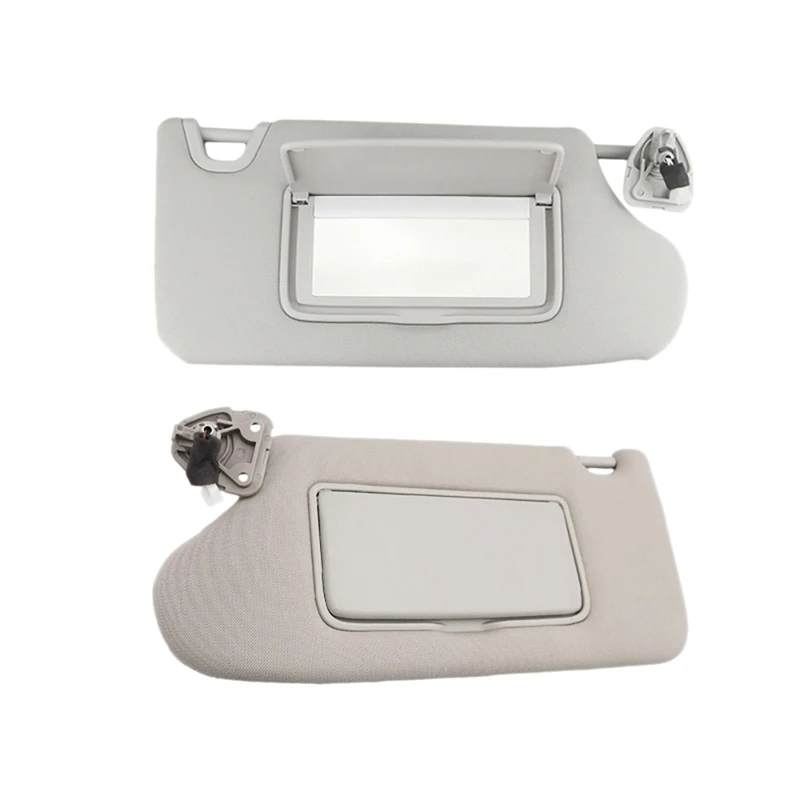 

1Pair Car Eft Side+Right Side Interior Sun Visor Shade For Nissan Altima 2013 - 2018 96401-3TA2A With Lamp