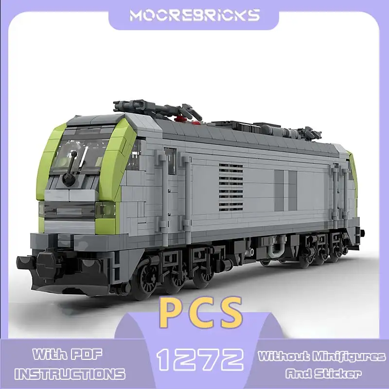 Transportation Series BR 159 Building Blocks City Electric Locomotive Model Small Particle Bricks Toy Children's Birthday Gift