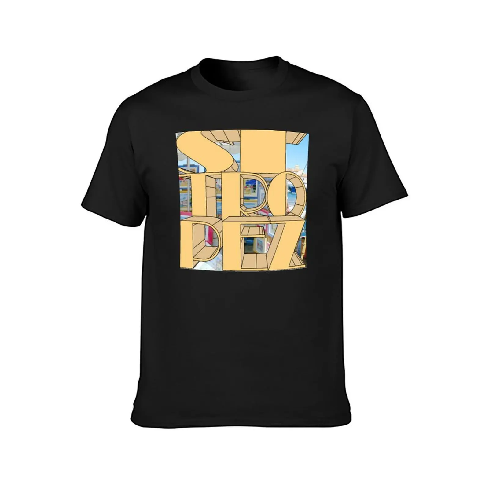 St. Tropez paintings in the harbor T-Shirt animal prinfor boys funnys plus sizes men clothing