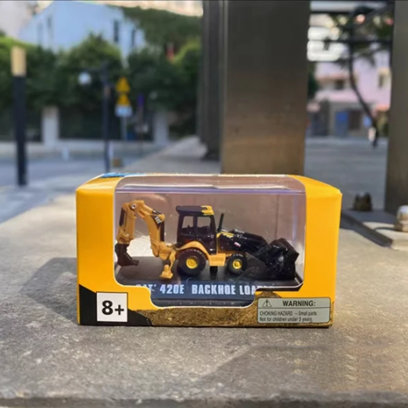 DM Diecast 1:160 Scale CAT 420E Loader Excavator Engineering Alloy Vehicle Model 85973DB Collection Souvenir Display