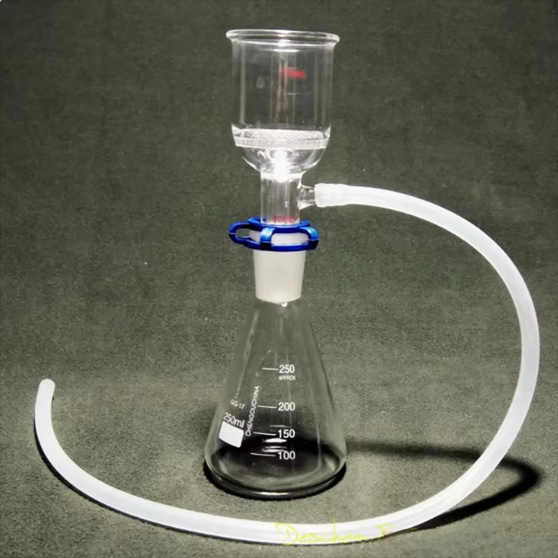 Laboratory Filter 150/25/500/1000ml Sand Core Filter Solvent Filter Set +filter Funnel 35/60/100/250ml