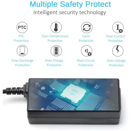 Imagen 2 del producto Cargador de ordenador portátil con adaptador de 65W y 45W para Dell Latitude 13 14 15 3000 Series Inspiron 13 14 15 16 17 3000 5000 7000 Vostro 13 14 15 16