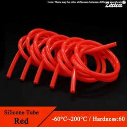 1~10m Food Grade Silicone Rubber Hose Red ID 0.5 1 2 3 4 5 6 7 8 9 10 12 14 16 18 20 25 32 mm Flexible Nontoxic Silicone Tube