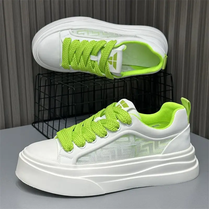 

2025Summer Breathable Comfortable Lightweight High-Quality New Fashion Mesh Trendy Men's Sneakers Sports Shoes39-44