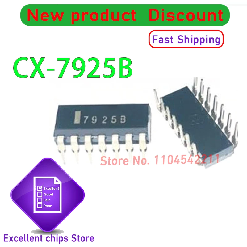 CX-7925B CX7925 DIP-14 NEW in stock. 5PCS~10PCS/LOT