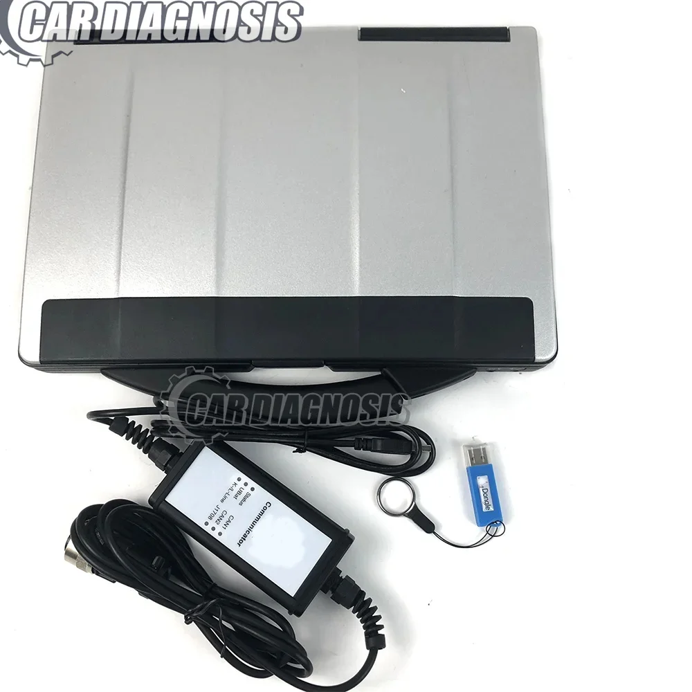 

CF53 laptop for DEUTZ DECOM Diagnosis Scanner for Deutz SerDia controller EMR2 3 4 full level Diagnosis tool with key dongle