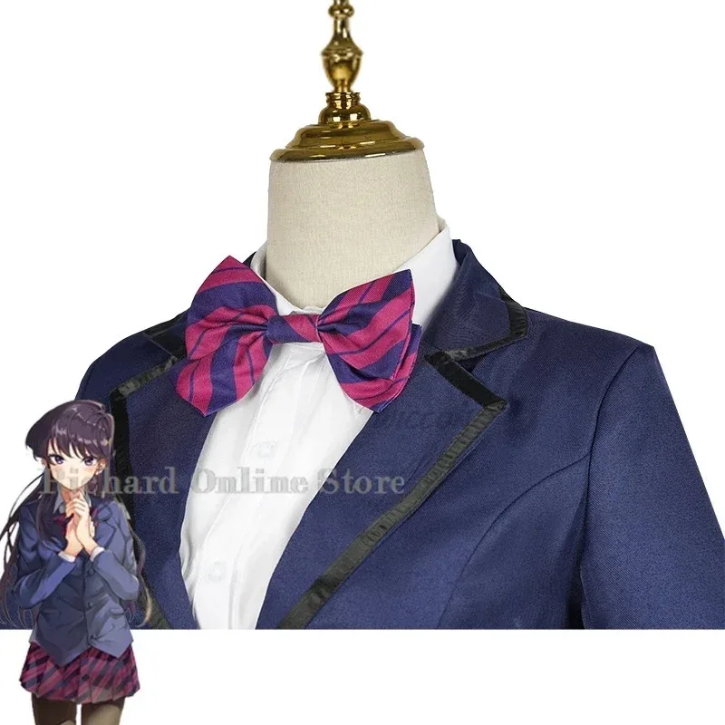 أزياء أنيمي كومي سان وا، كوميوشو ديسو التأثيرية كومي شوكو أوسانا ناجيمي جميلة Jk زي لعب الأدوار ملابس الحفلات للنساء