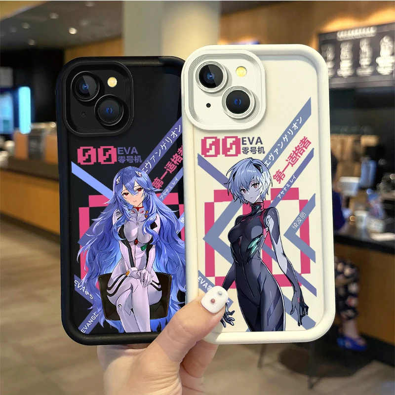 Hot N-Neon G-Genesis E-Evangelion Phone Case For iPhone 16 Pro Max Case 15 14 13 12 11 Pro XR X XS Max Non-Slip Shockproof Cover