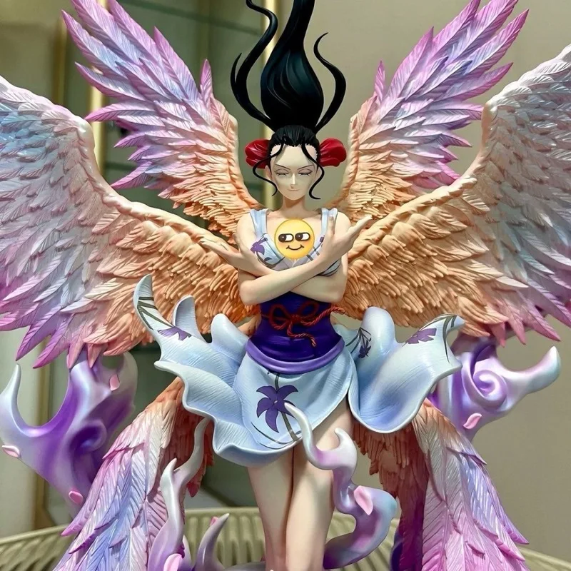 One Piece Nico Robin Six Wings Double Headed Angel Anime Figure Statue Desktop Ornament Collectible Decoration Gift For Adult view 2