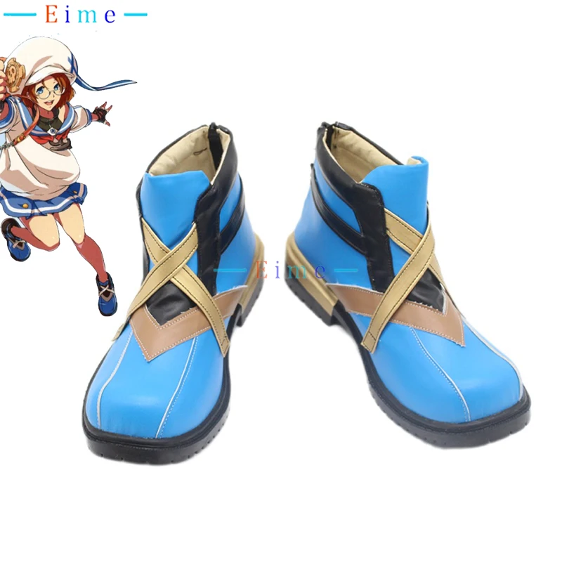 

April Cosplay Shoes Game Cosplay Boots PU Leather Shoes Halloween Party Props Custom Made