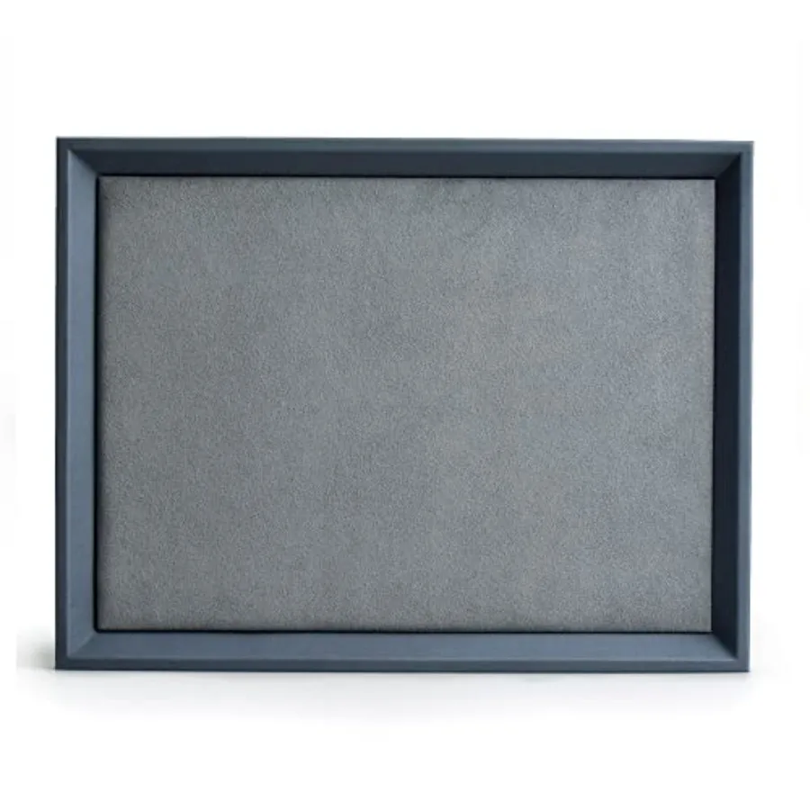 

Premium Leather Flat Jewelry Tray Jewelry Display Organizer PlateCatchall Tray Nightstand or Dresser Organizer Large