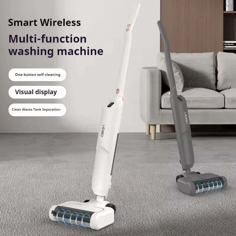 Wet Dry Vacuum Cleaner Wireless Mop with Mop Function 2600 mAh Battery Self-Cleaning System