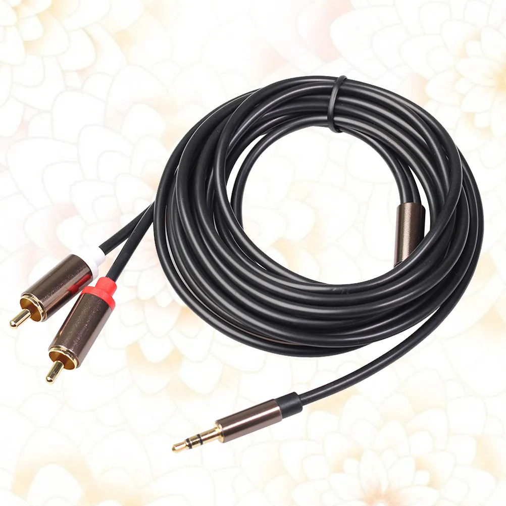 3M 3.5mm Male to Stereo Audio Cable Gold Plated Oxygen Free Copper Noise Shielding Slim Connector for Phone Tablet Laptop