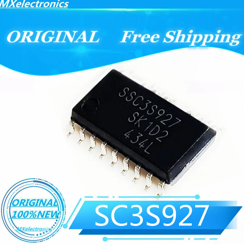 

2 шт./лот, новинка100% SSC3S927 импортированный новый оригинальный ЖК-чип управления питанием SOP-16, патч SC3S927