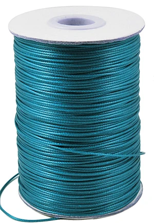 PandaHall 185 Yards/Rolle Koreanische Gewachste Polyester-Perlenschnur, 1,2mm Umweltfreundlich für Armband-Halsketten-Schmuckherstellung & Bastelbedarf – Detail 11