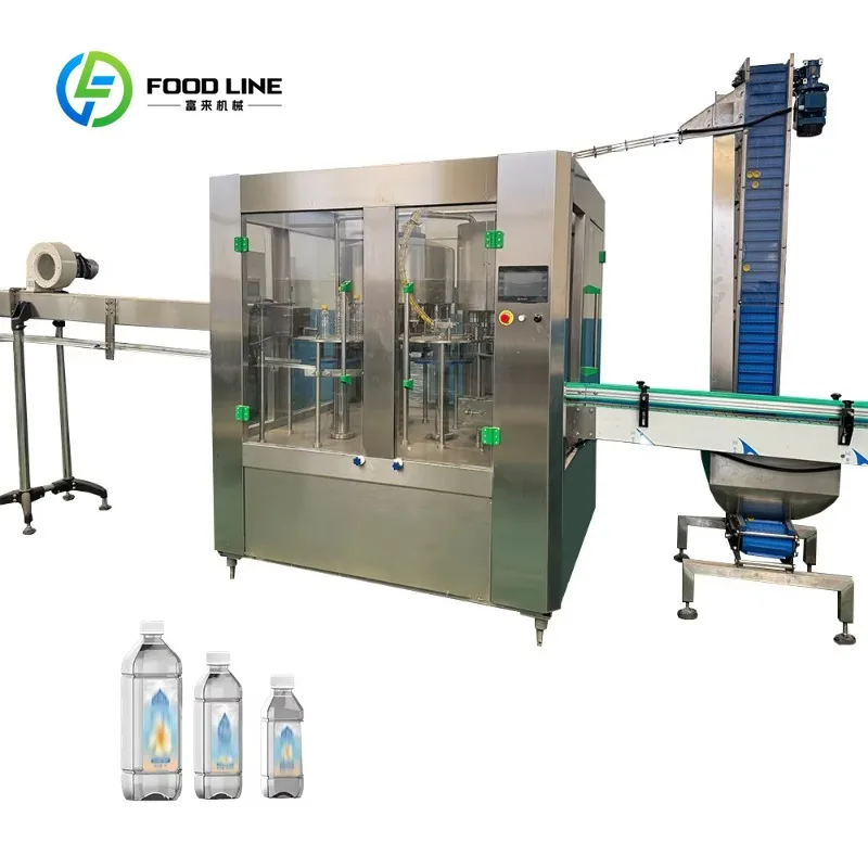 Customized Full Automatic 500ml PET Preform Water Production Line Blowing Filling Machine For Pure Mineral Water Beverage Plant