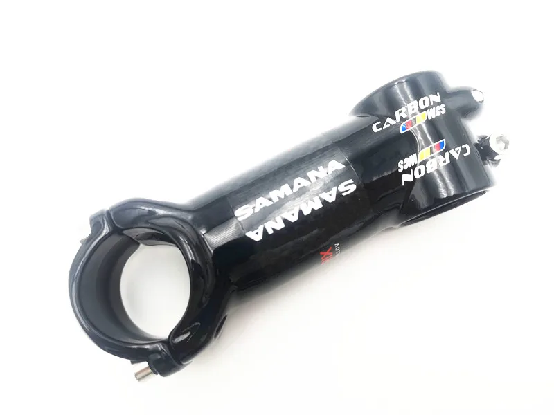 SAMANA WCS road Bicycle stem Aluminum Carbon Stem MTB Mountain Bike Stem Bike Parts 31.8*60-120mm 3K gloss black - Image 5