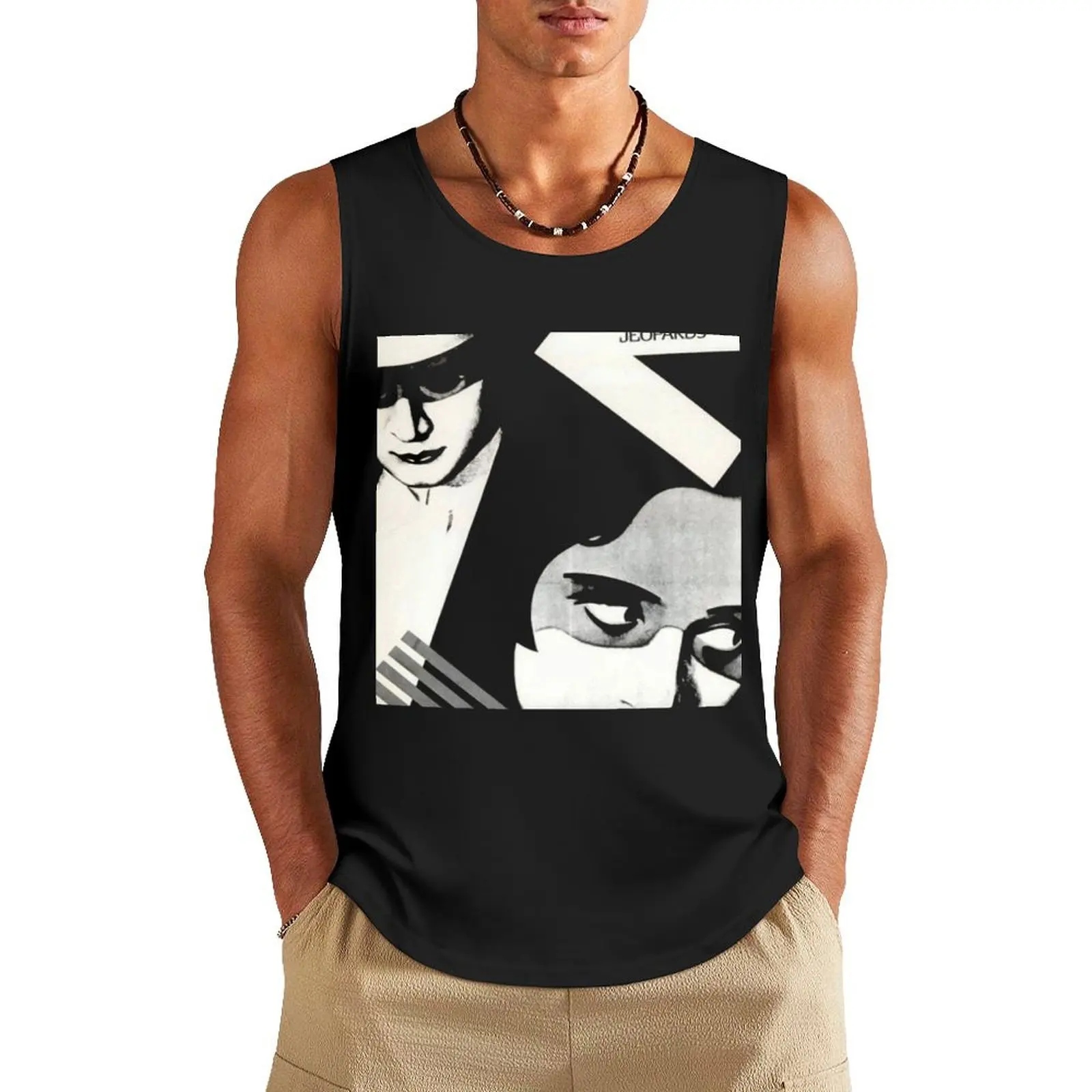 

The Sound - Jeopardy Tank Top T-shirt for fitness men gym clothing t-shirt gym man