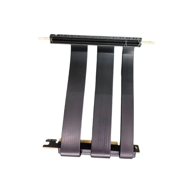 PCIE 5.0X16 128GB/S Speed Gpu Ready PCIE 5.0 Riser Cable RX1060 RTX5090 RTX5080 Compatible For ITX PCIE 4.0 Design