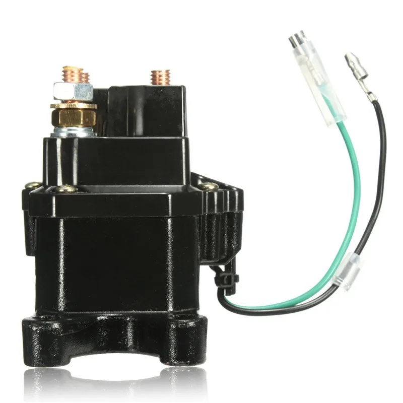 12V 250A Automotive Electromagnetic Relay Contactor Switch Solenoid Relay Contactor Winch Rocker Switch Thumb For ATV/UTV