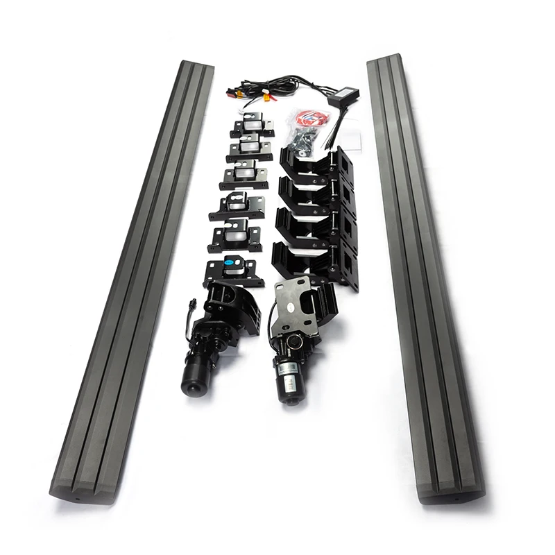 JK JL JT Threshold Running Board Phone APP Control  With LED Colorful Lights Electric Side Step