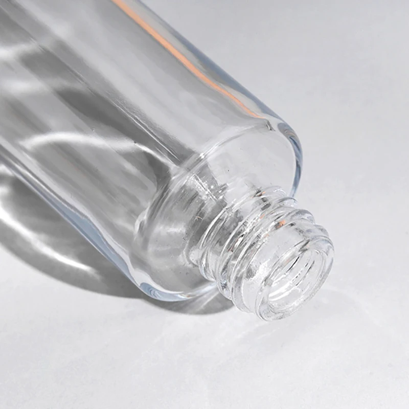 30/50/100 مللي غطاء من الخيزران رذاذ فارغ إعادة الملء زجاجة الحاويات ماكياج المياه البخاخة زجاجة حاوية فارغة زجاجة السفر