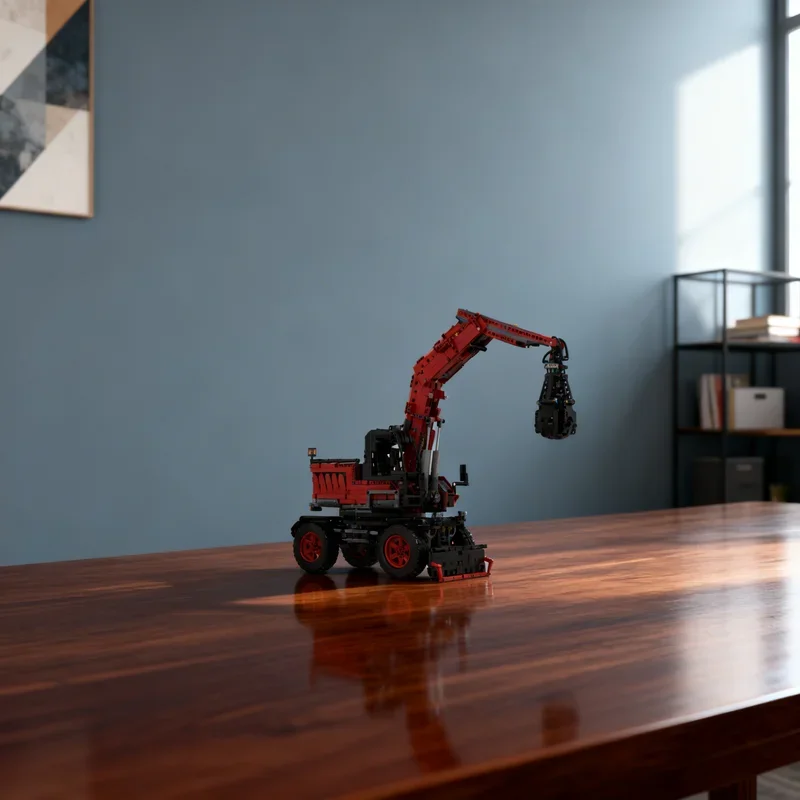 

2729pcs MOC Excavator Model C Of Set Rough Terrain Technical Model Building Blocks Architecture Toy Christmas Gifts Brick Kids