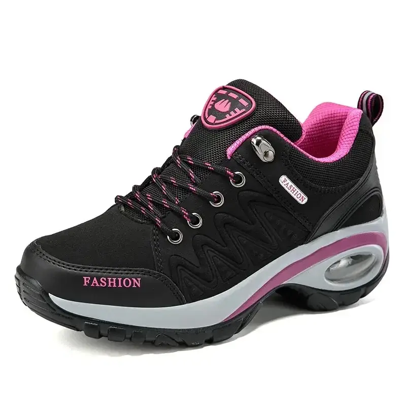 Women Sneakers Elevated Thick Sole Casual Shoes Outdoor Anti Slip Mountaineering Lightweight Luxury Fashion Vulcanized Shoes - Image 9
